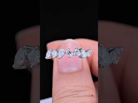 0.707ct Fancy Lab Diamond Ring|PT-950 Platinum Ring, Custom Accept