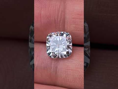 3.09ct Square cushion Briiliant Cut Lab Diamond | Diamond Loose Gemstone, Custom Accept