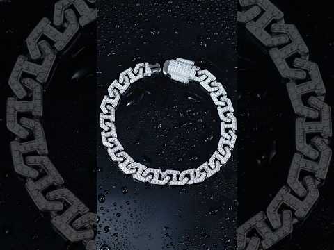 Mossanite Cuban Link Bracelet | 18K Gold-Plated S925 Silver, Custom Available