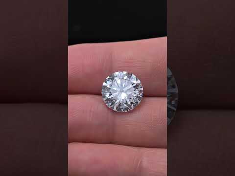 6.01ct Round Briiliant Cut Lab Diamond | Diamond Loose Gemstone, Custom Accept